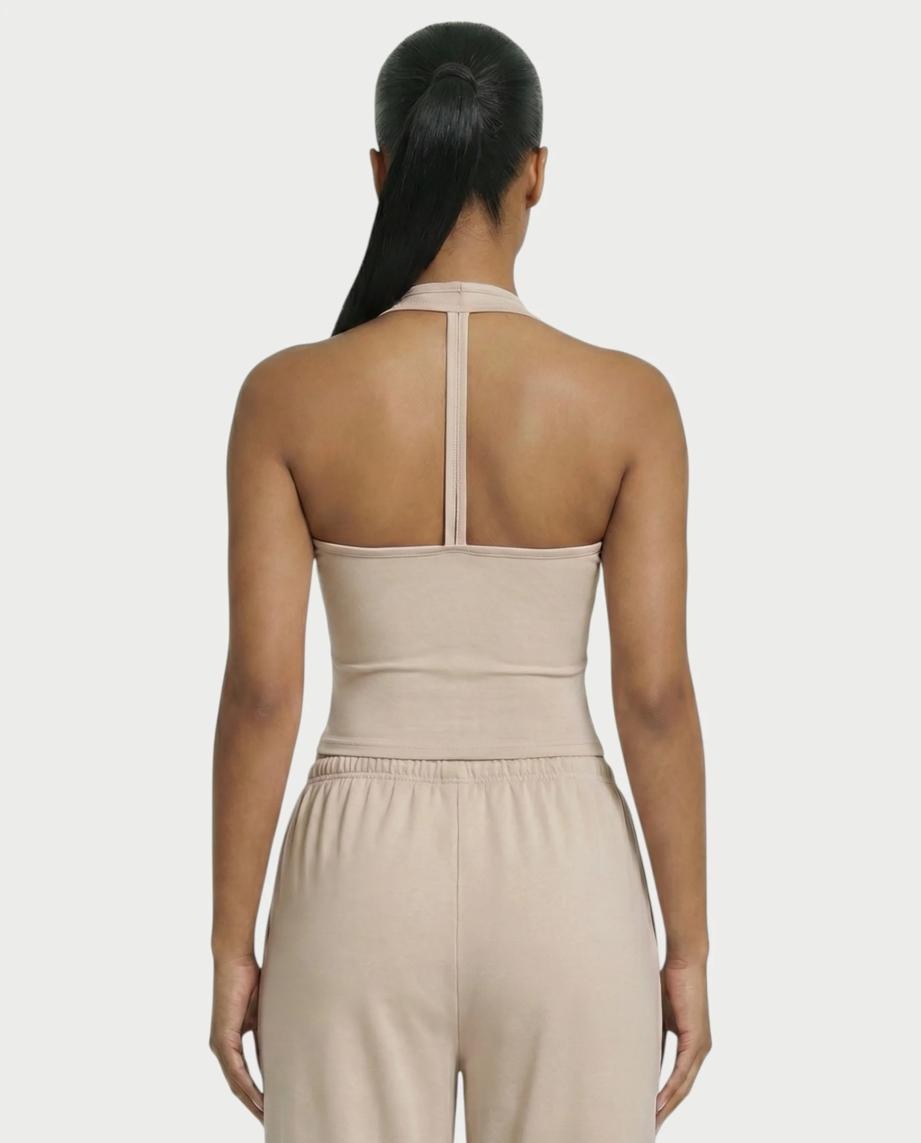 V-Neck Halter Crop Top - Image 38