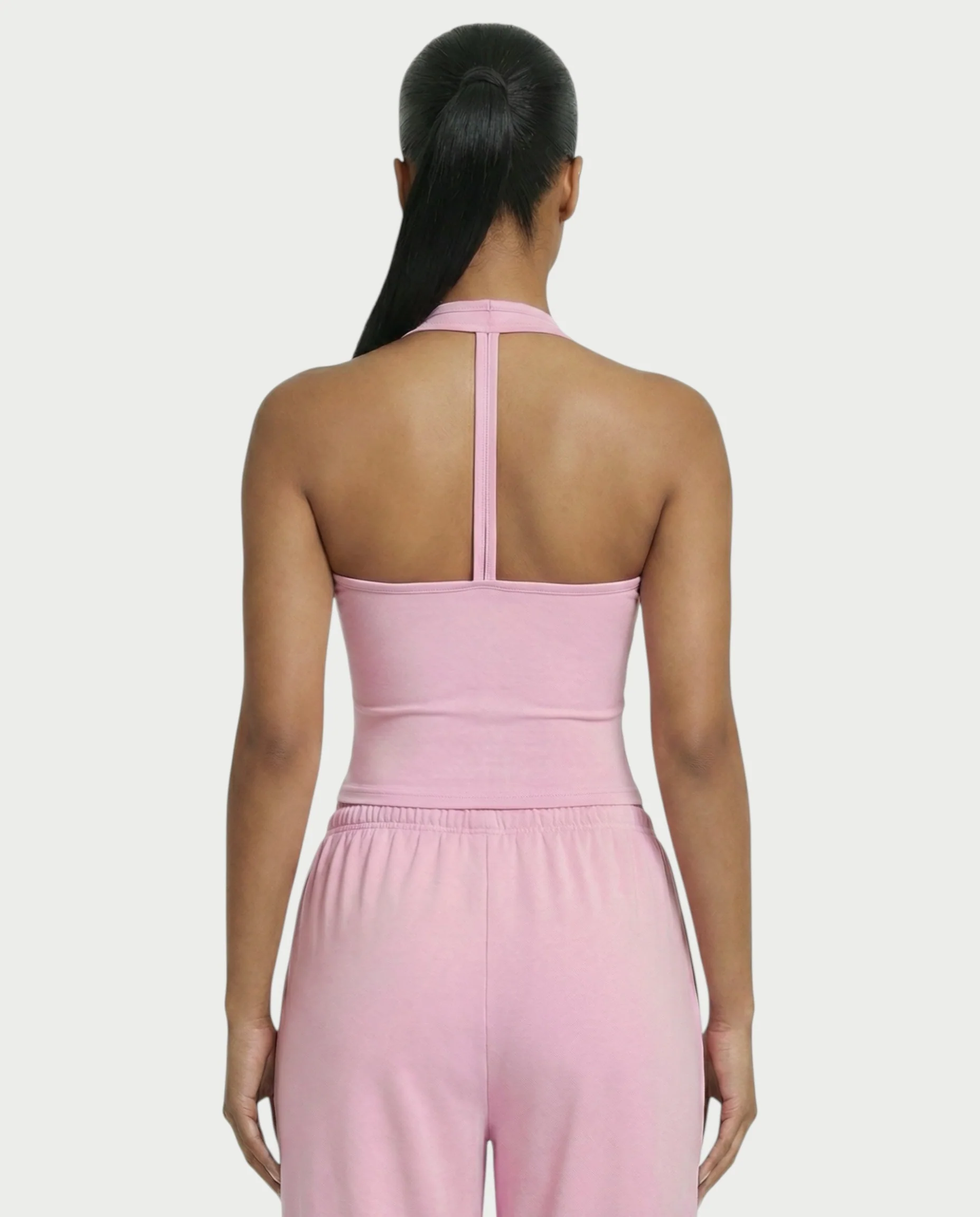 V-Neck Halter Crop Top - Image 6