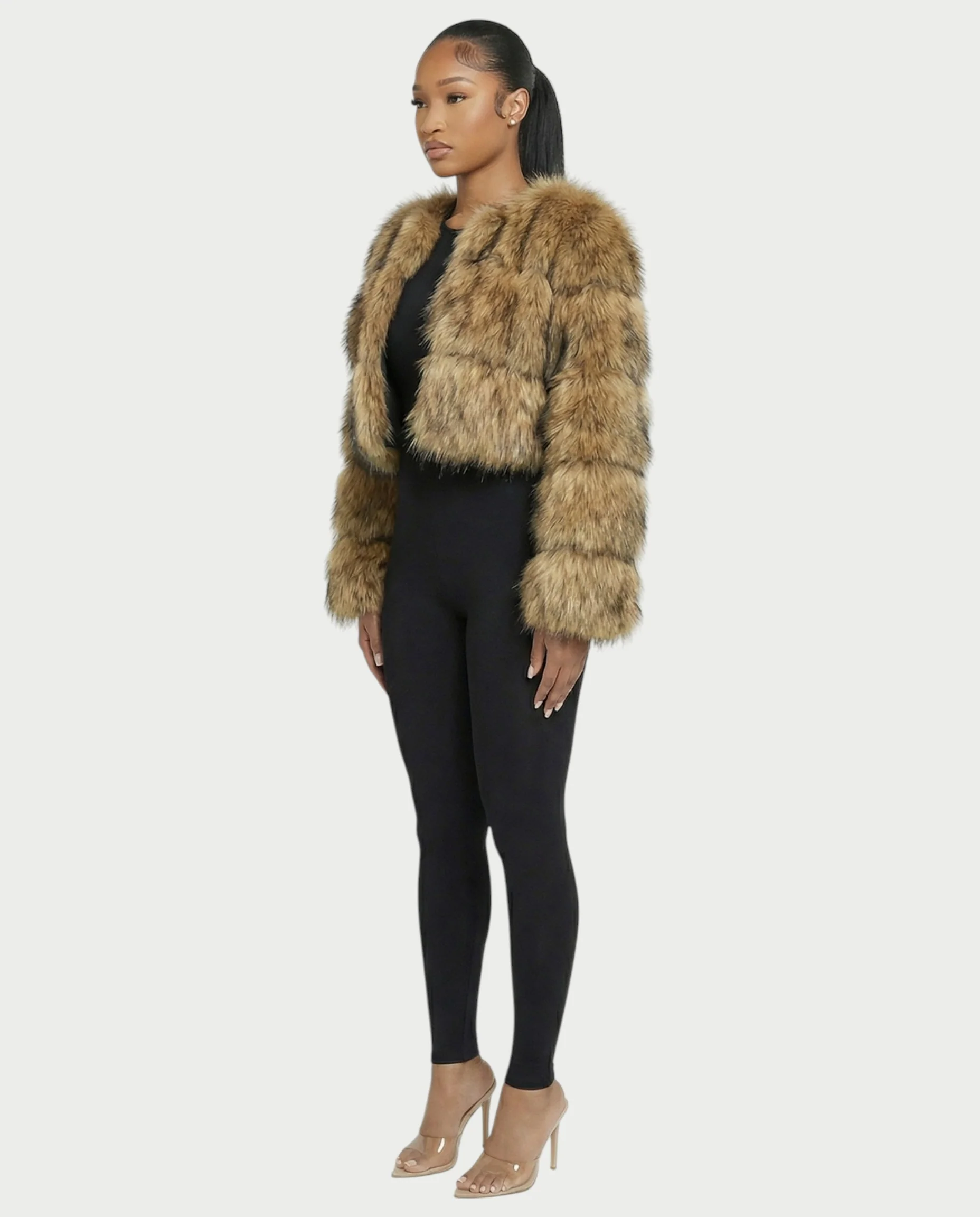 VIXA Faux Fur Jacket - Image 3