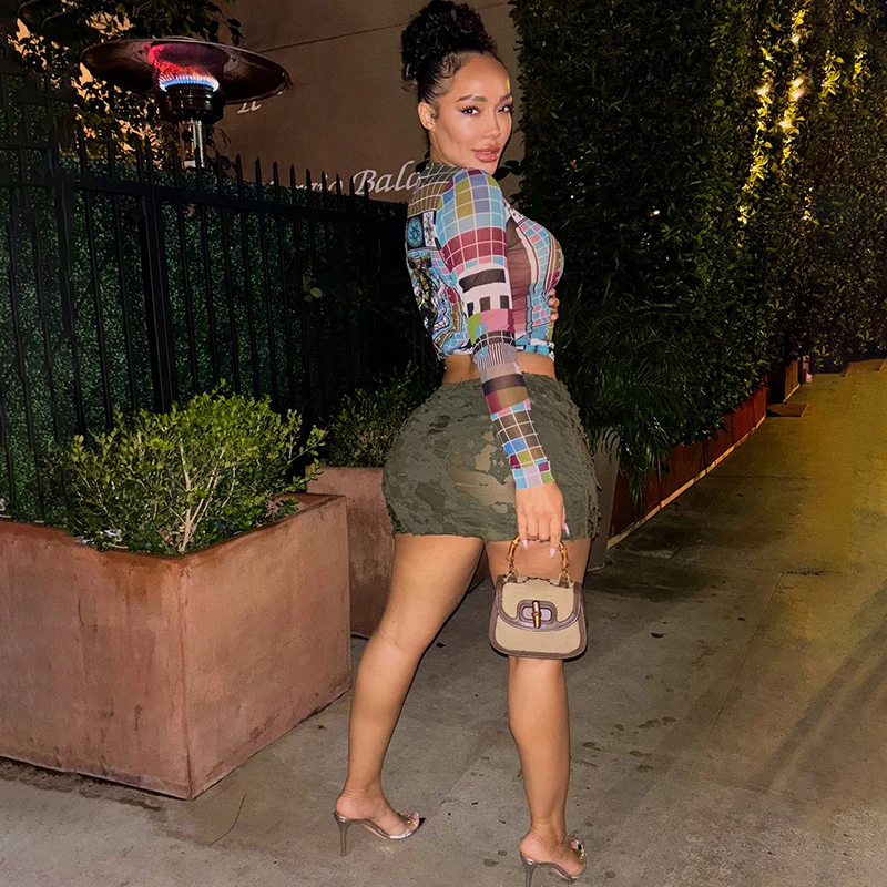 ZENA Mesh Long-Sleeve Top - Image 4