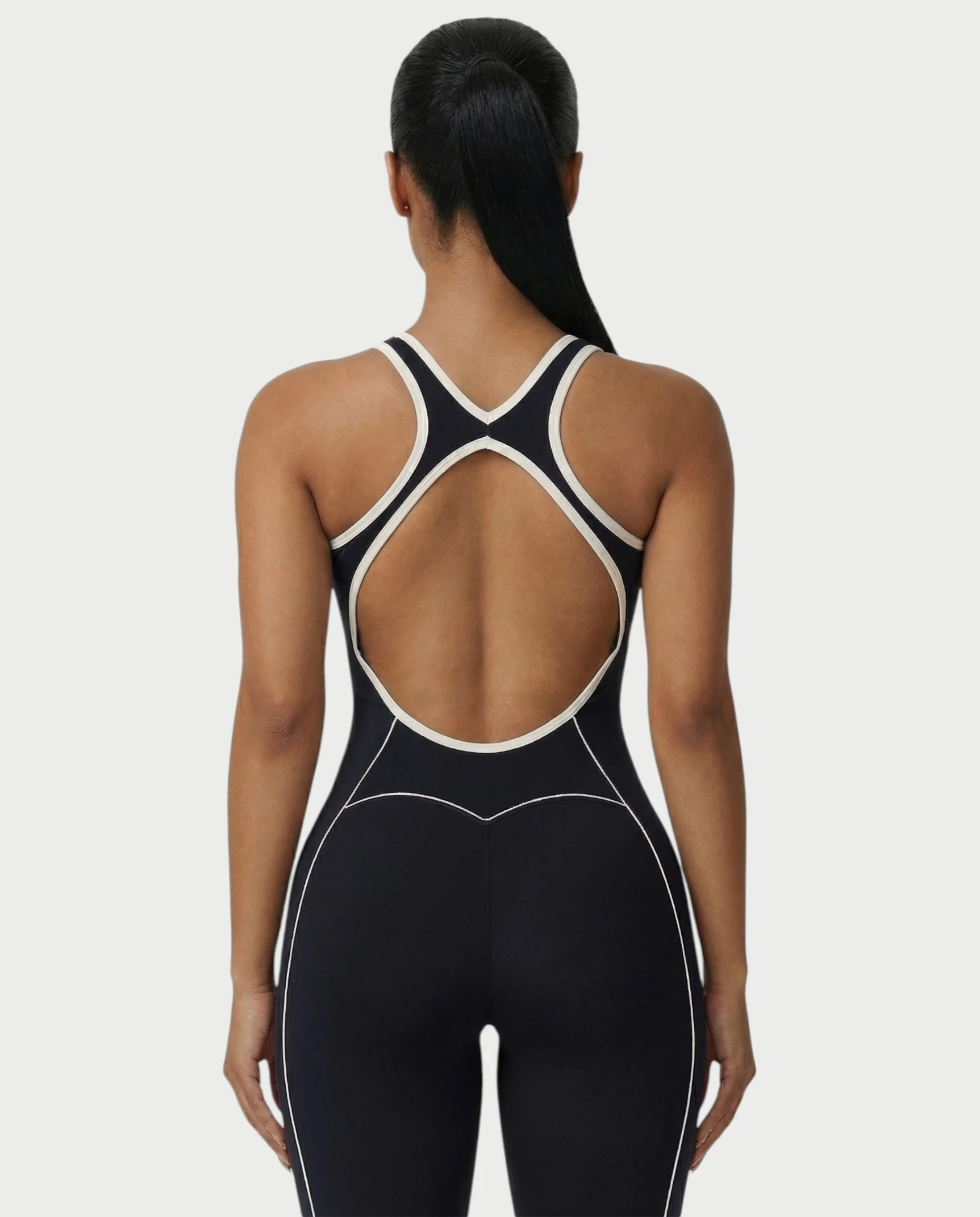 ZIRANA Open-Back Flared Jumpsuit - Image 10