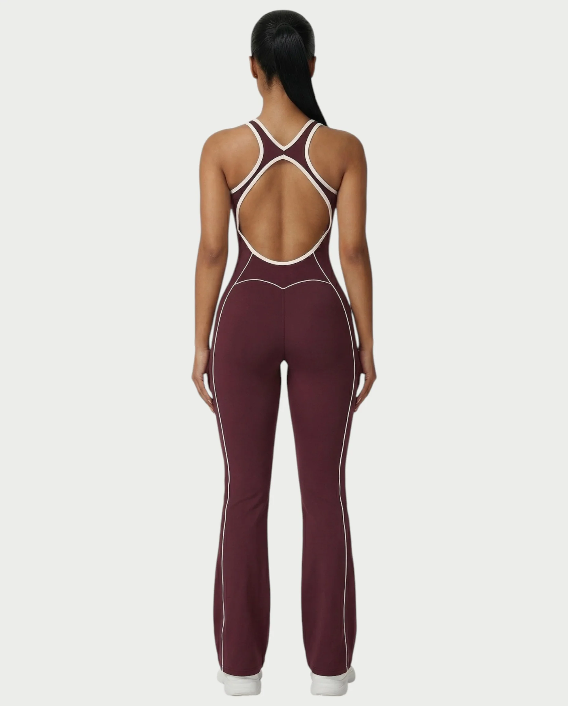 ZIRANA Open-Back Flared Jumpsuit - Image 17