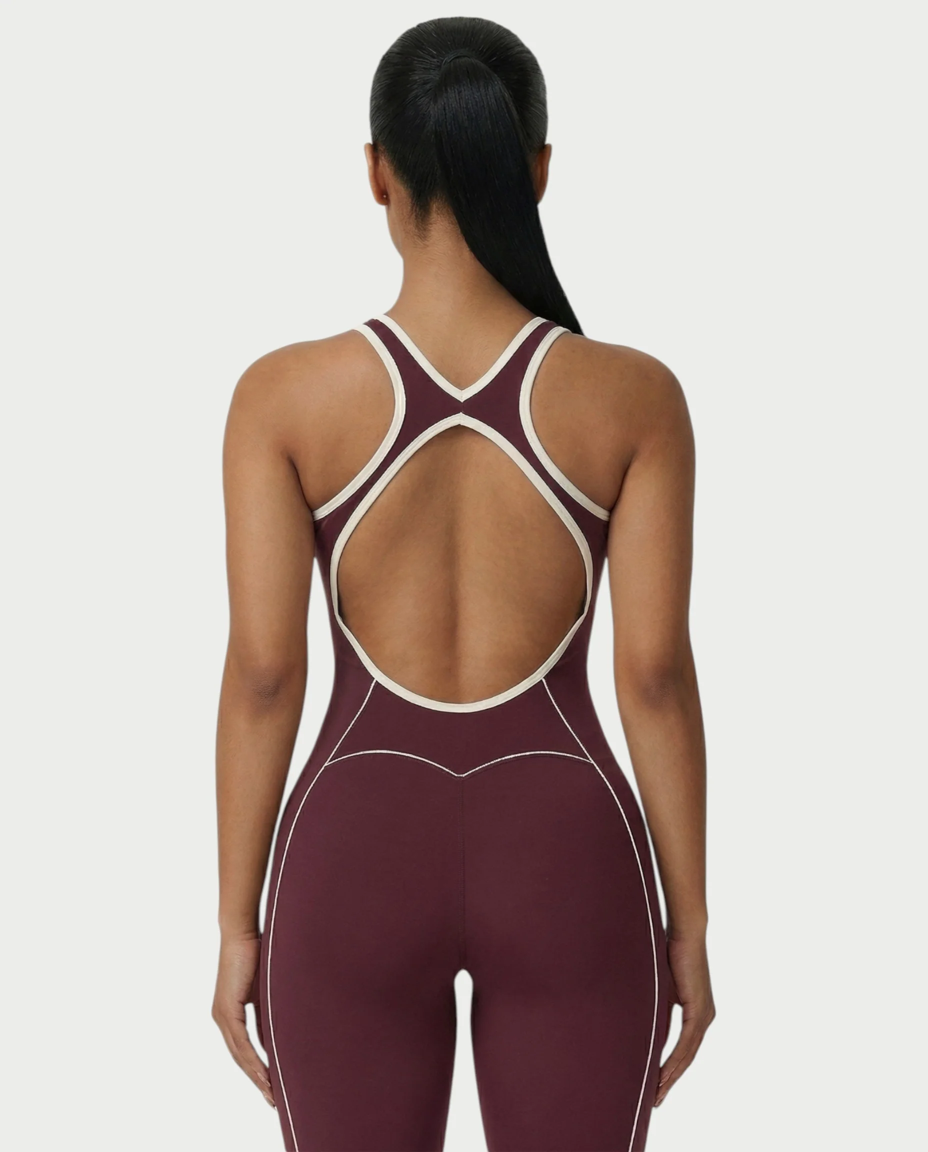 ZIRANA Open-Back Flared Jumpsuit - Image 20