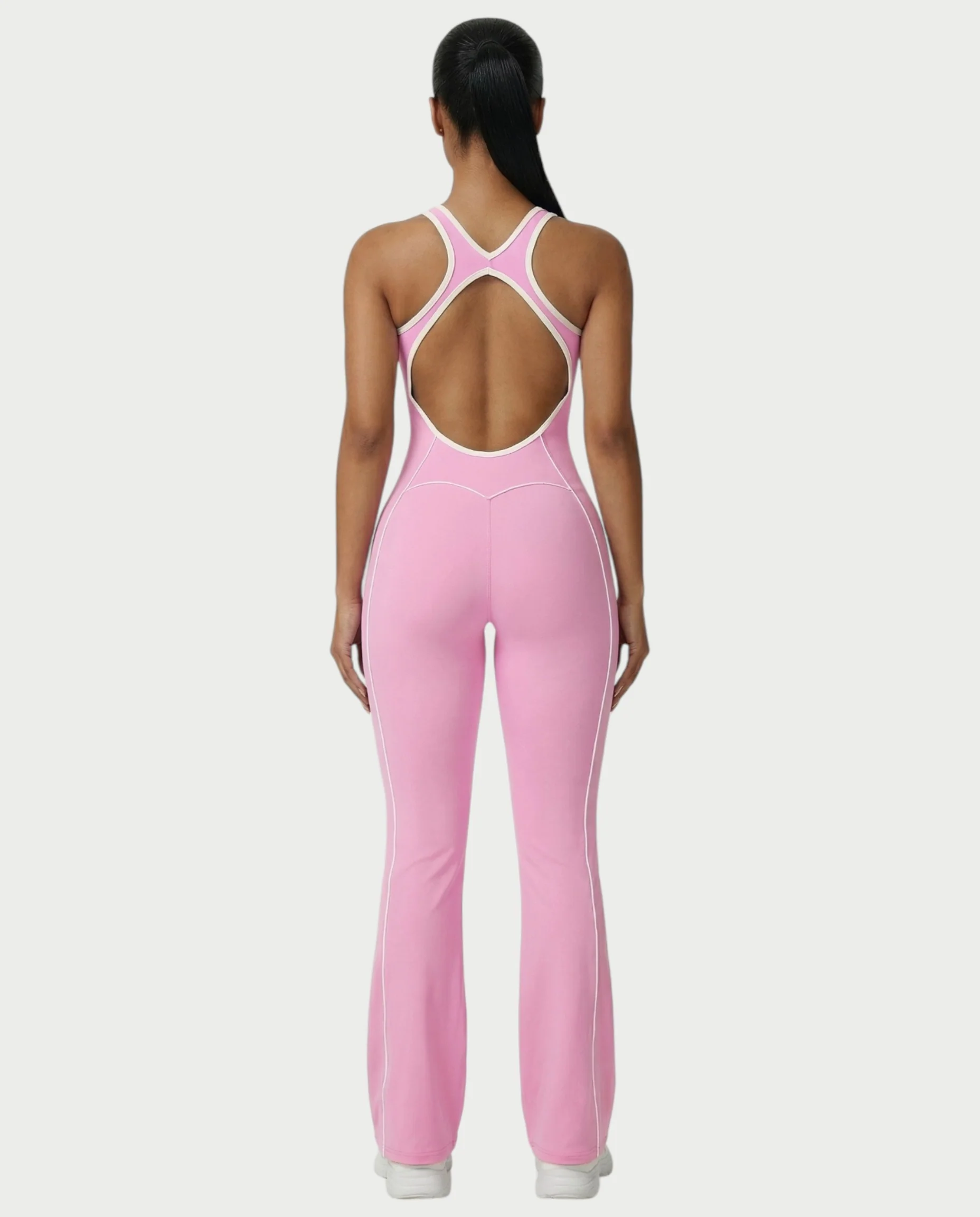 ZIRANA Open-Back Flared Jumpsuit - Image 22