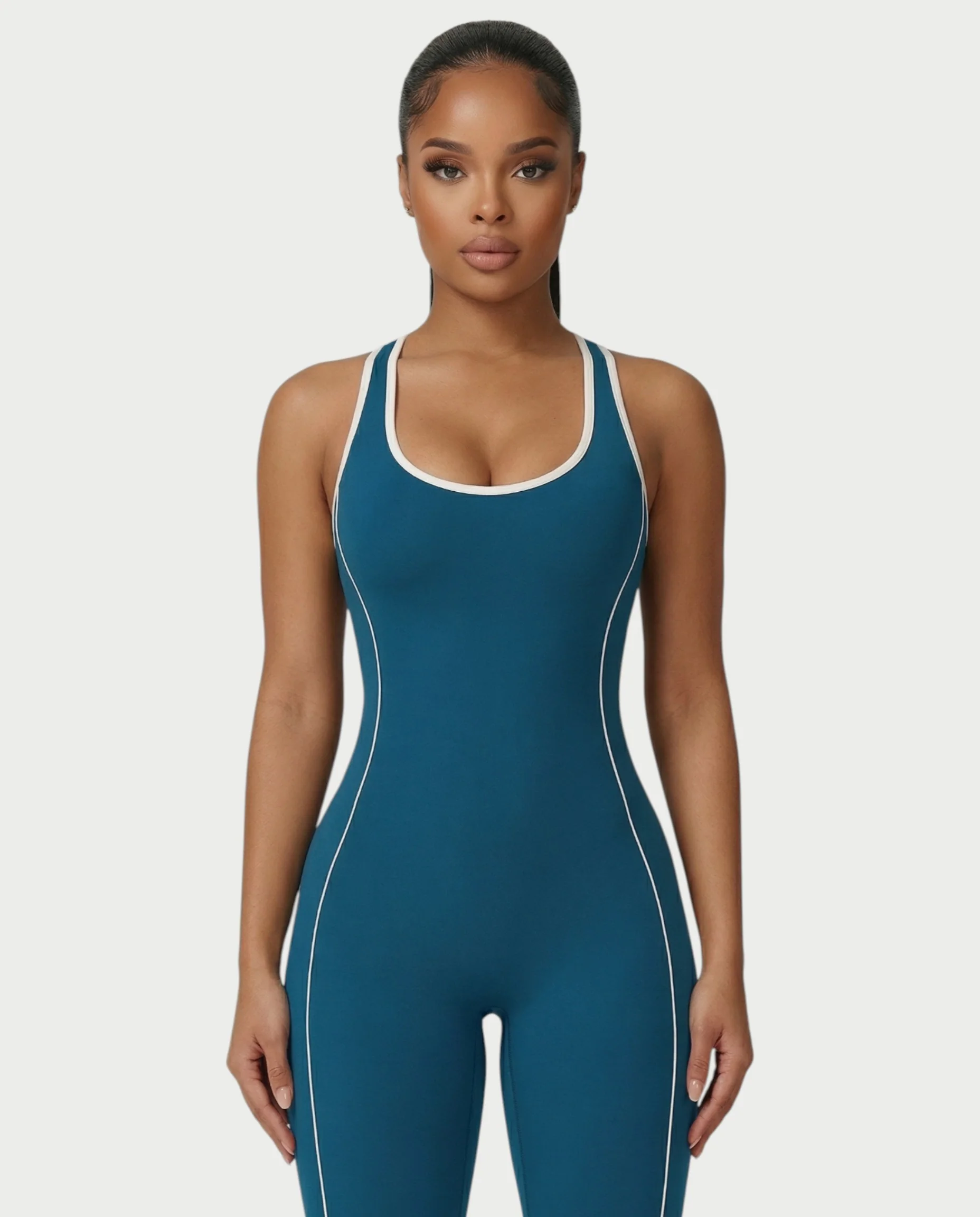 ZIRANA Open-Back Flared Jumpsuit - Image 34